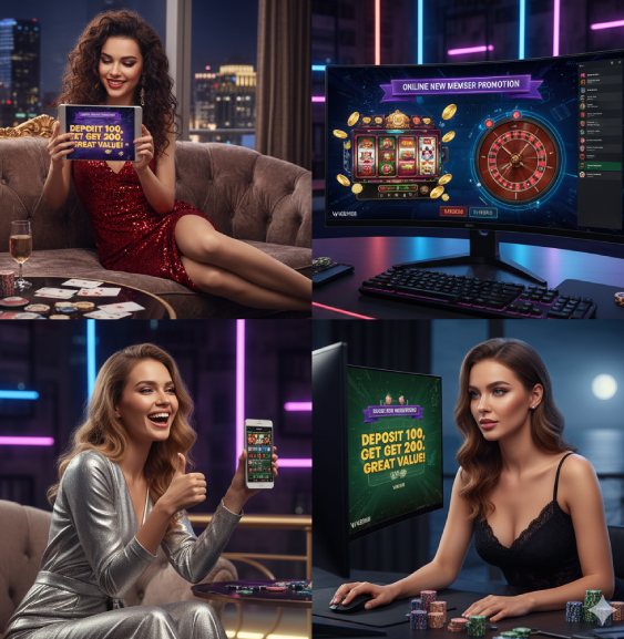 โปรสมาชิกใหม่ 100 รับ 200 คุ้มสุด ถอนไม่อั้น ฝากปุ๊บรับปั๊บ (1)