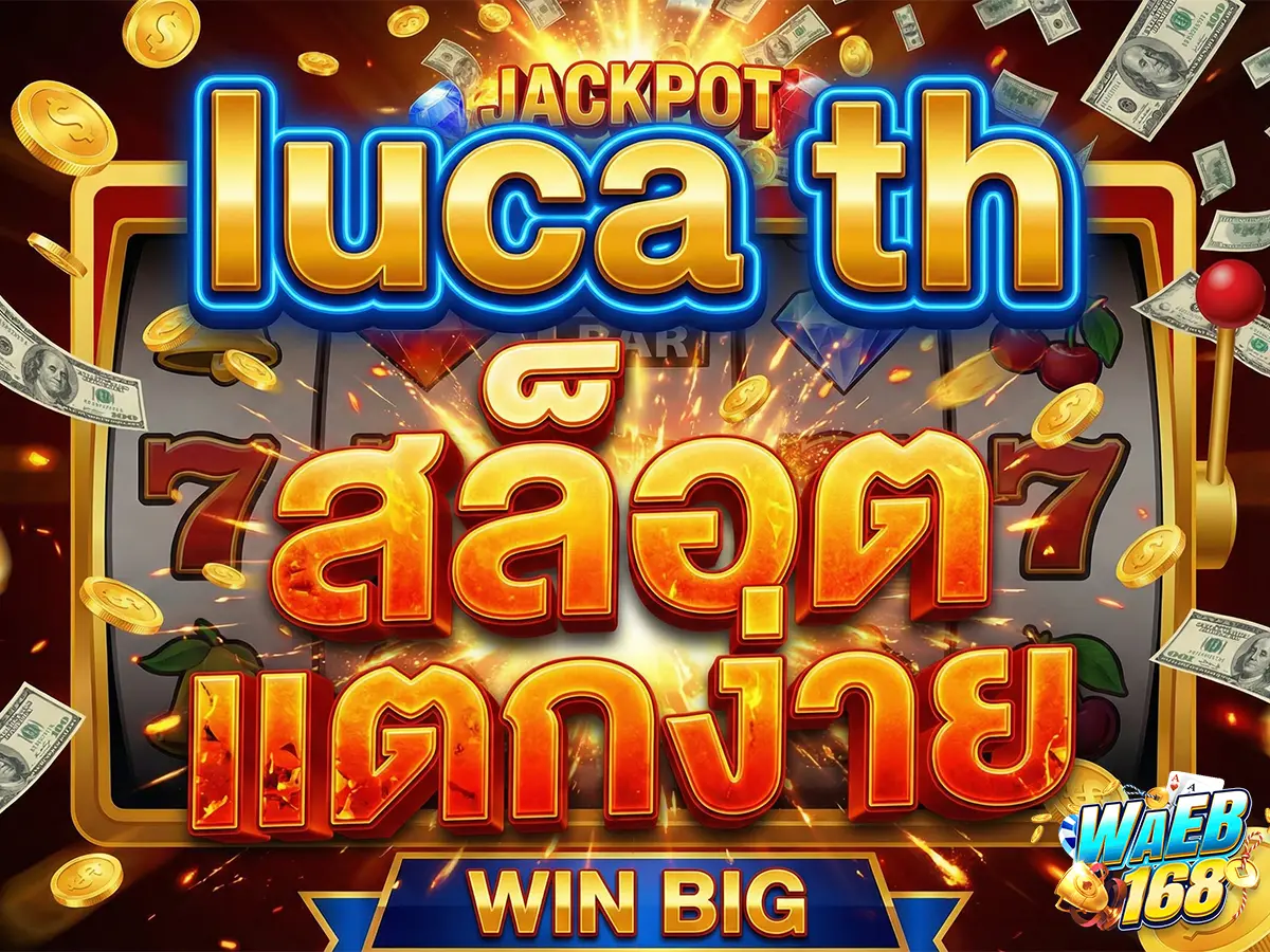 luca th สล็อต แตกง่าย รวมเกม RTP สูง โบนัสเข้าบ่อย กำไรเน้นๆ