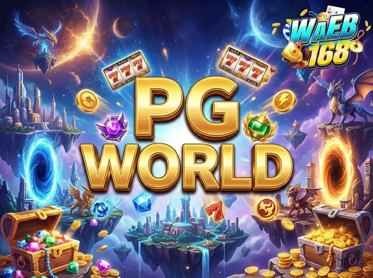 PG World ท่องโลกสล็อตออนไลน์ที่สมจริงและแตกหนักที่สุดแห่งยุค