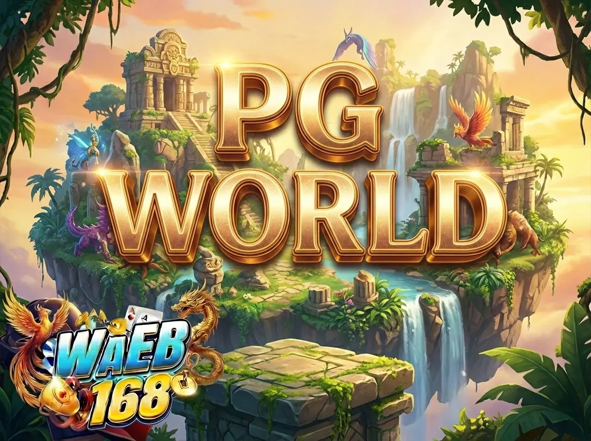 pg world เปิดประตูสู่โลกแห่งสล็อตออนไลน์ที่สมบูรณ์แบบที่สุด