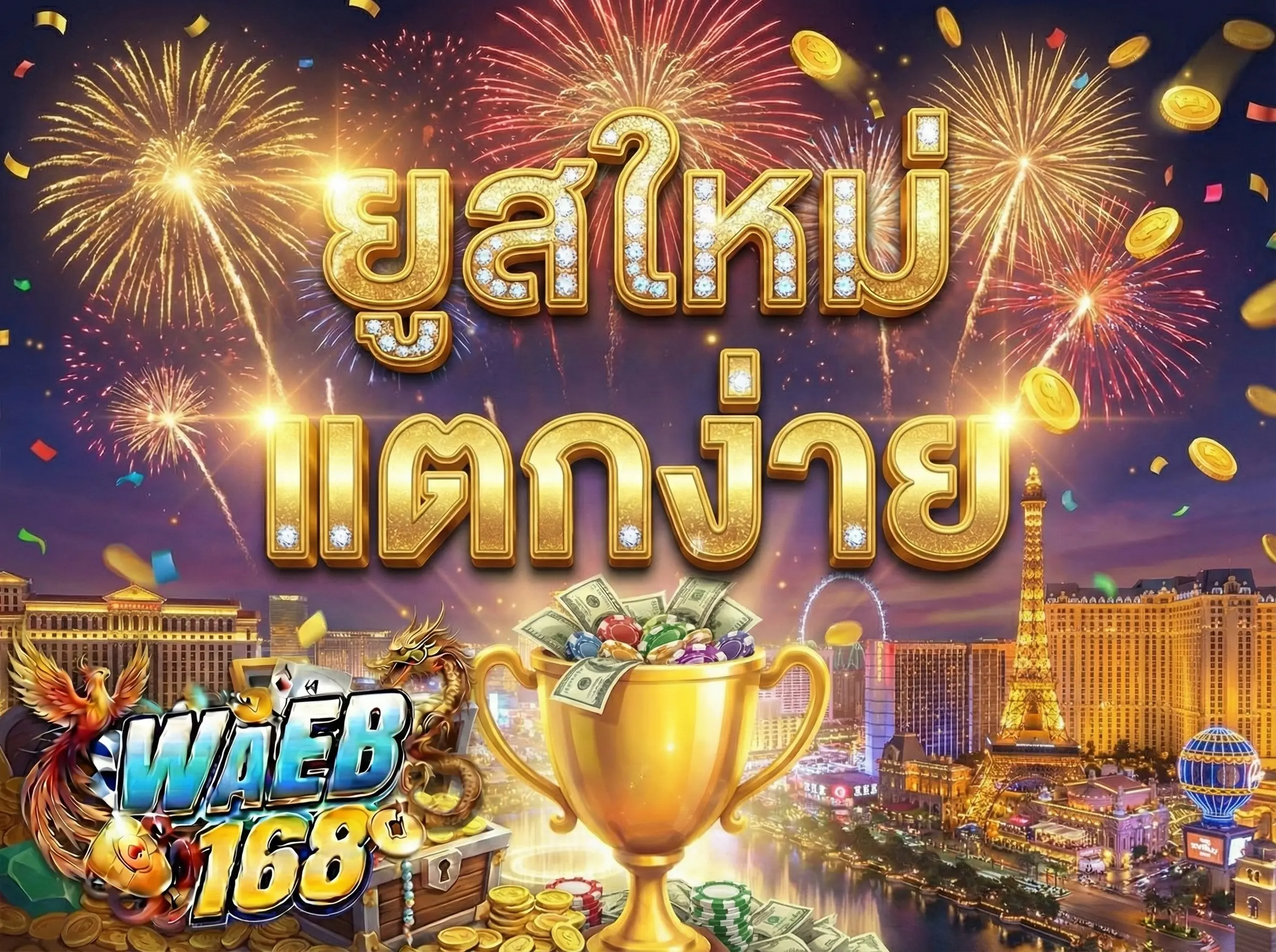 ยูสใหม่แตกง่าย ทางลัดสู่กำไรหลักหมื่น สมัครง่าย แตกไว ถอนได้ทันที