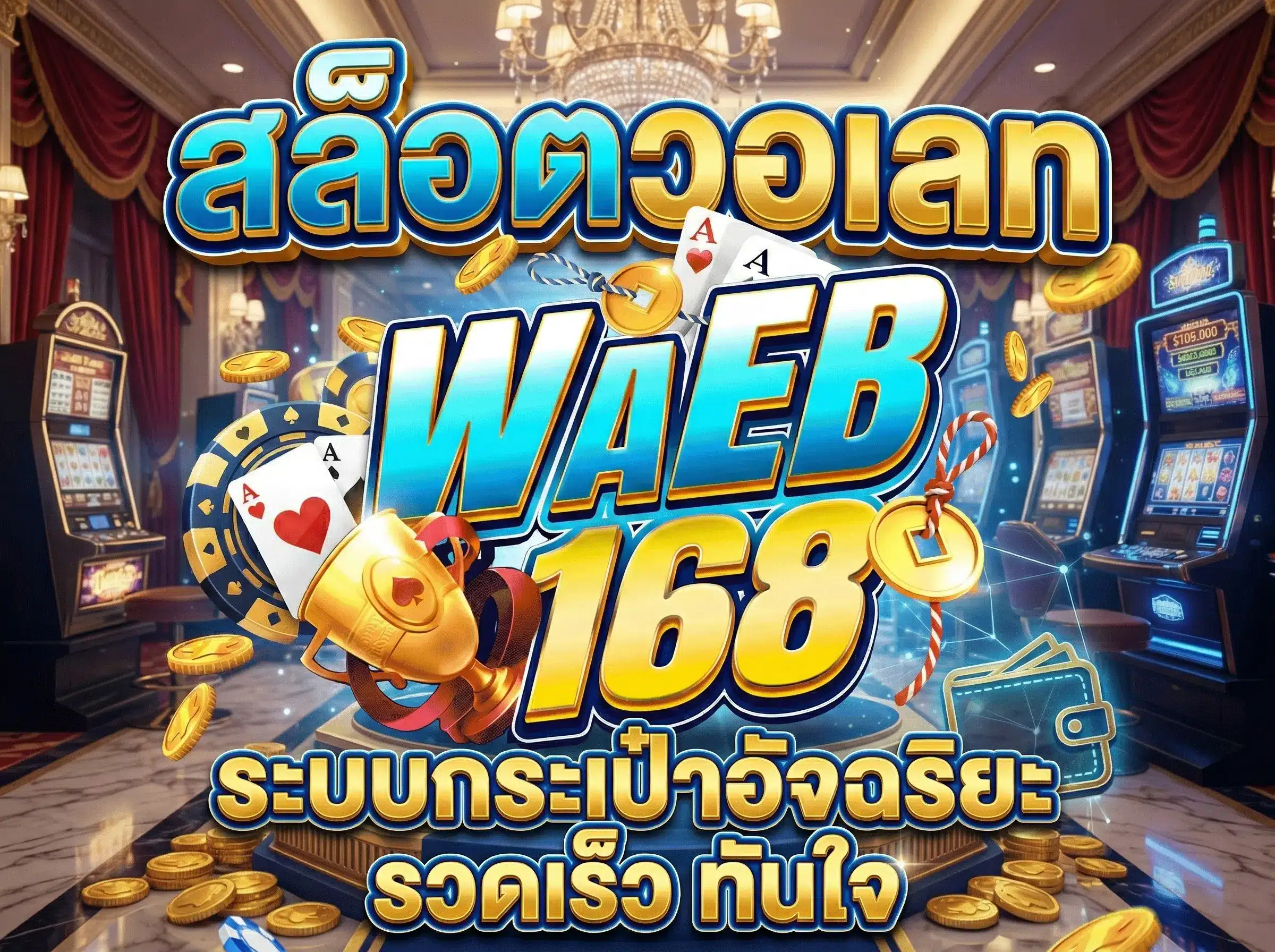 สล็อตวอเลท waeb168 ระบบกระเป๋าอัจฉริยะ รวดเร็ว ทันใจ