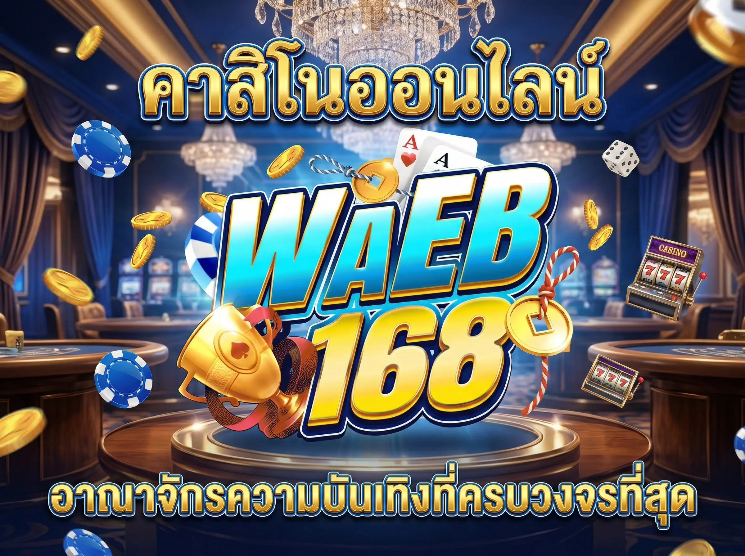 คาสิโนออนไลน์ waeb168 อาณาจักรความบันเทิงที่ครบวงจรที่สุด