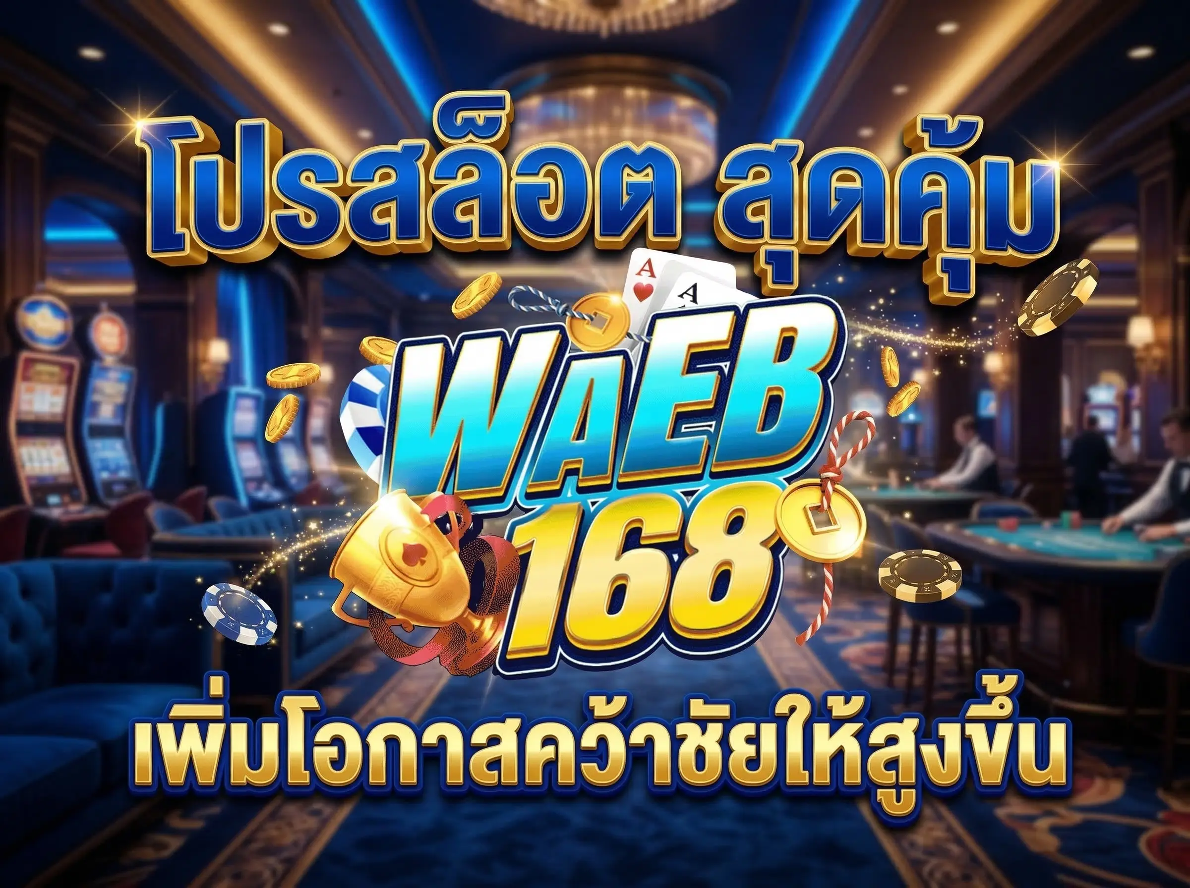 โปรสล็อต สุดคุ้มจาก waeb168 เพิ่มโอกาสคว้าชัยให้สูงขึ้น