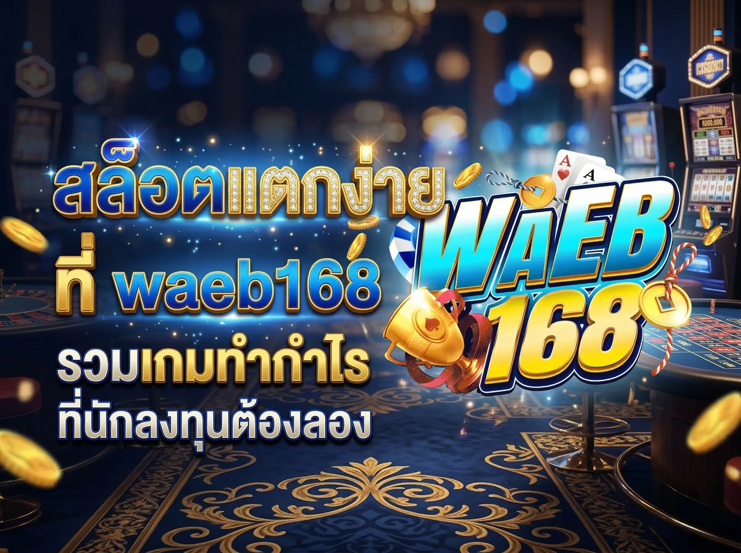 สล็อตแตกง่าย ที่ waeb168 รวมเกมทำกำไรที่นักลงทุนต้องลอง
