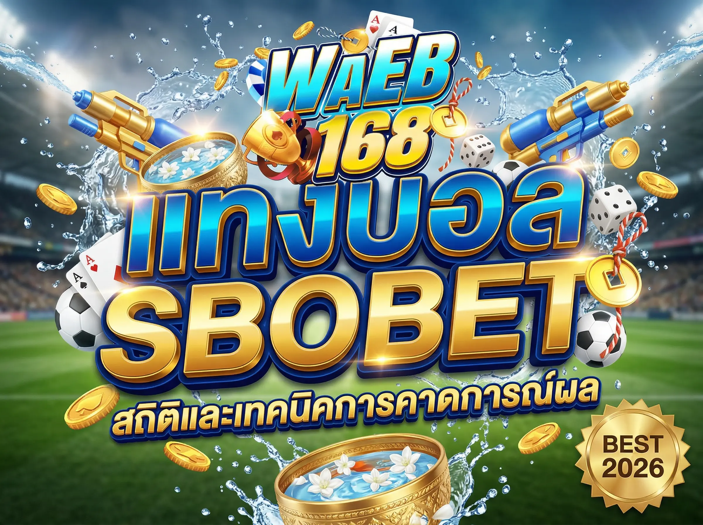 แทงบอล SBOBET สถิติและเทคนิคการคาดการณ์ผล BEST 2026