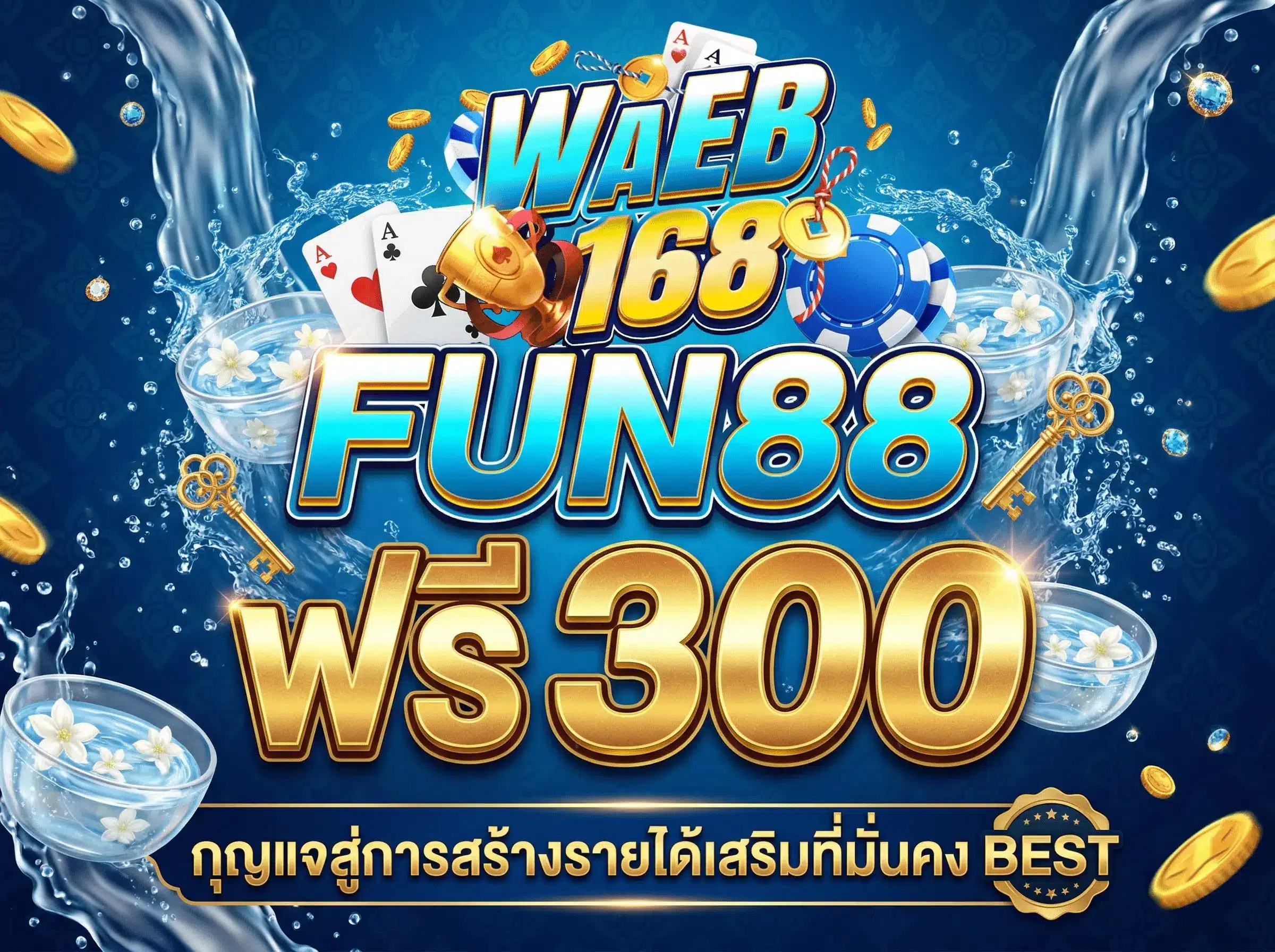 FUN88 ฟรี 300 กุญแจสู่การสร้างรายได้เสริมที่มั่นคง BEST